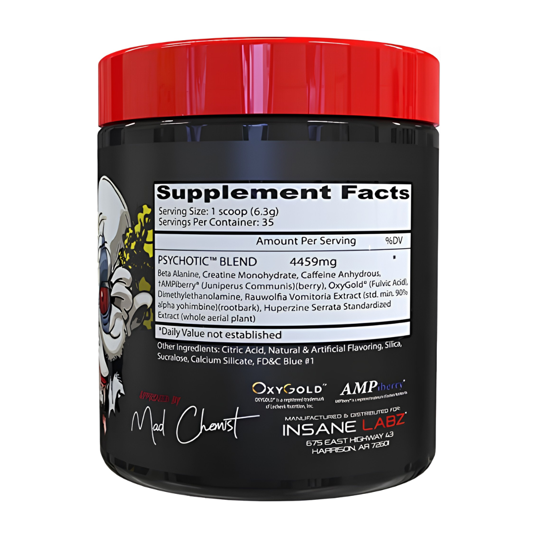 Psychotic Red – 35 Servicios
