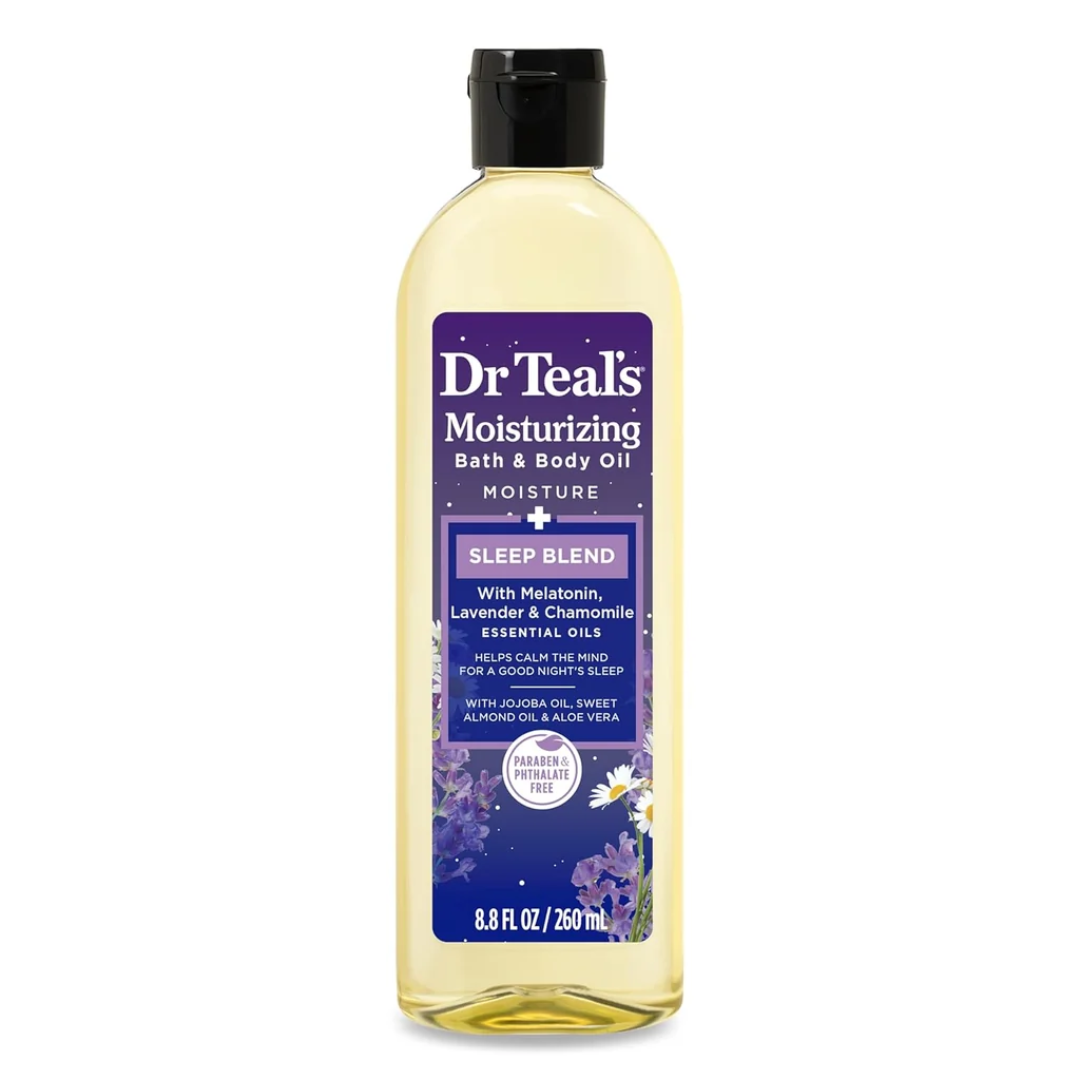 Dr Teal's Sleep Blend Moisturizing Bath & Body Oil Lavender 260ML