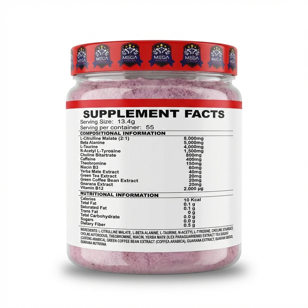 God Of War Pre-workout - 55 servicios
