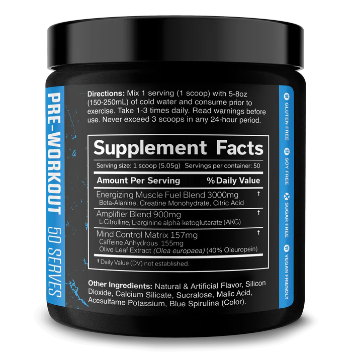 The Curse Pre Workout - 50 Servicios