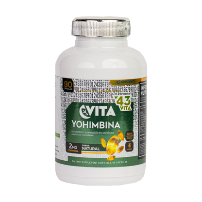 Yohimbina - 90 cápsulas