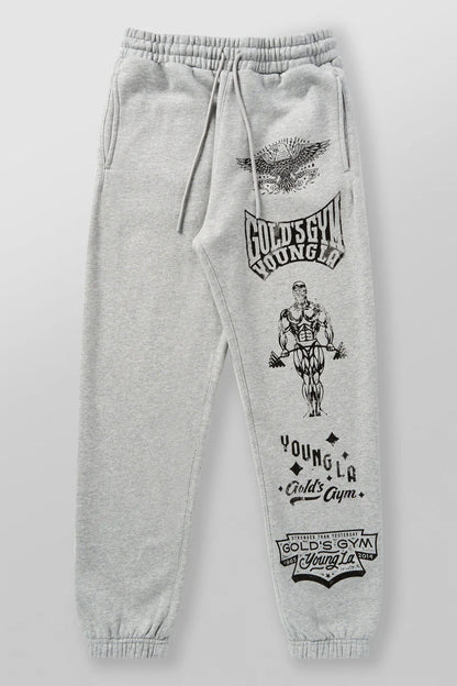 YOUNGLA Gold's Gym Immortal Joggers