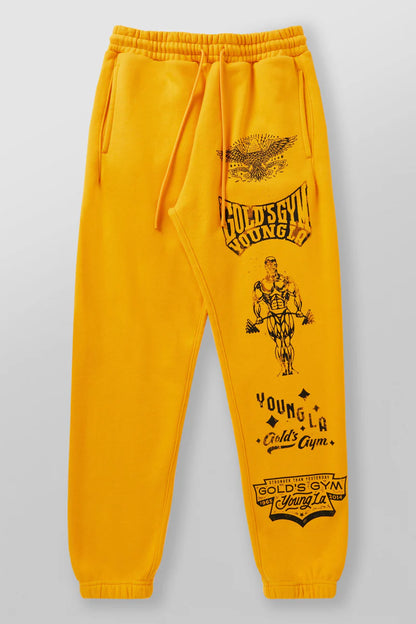 YOUNGLA Gold's Gym Immortal Joggers