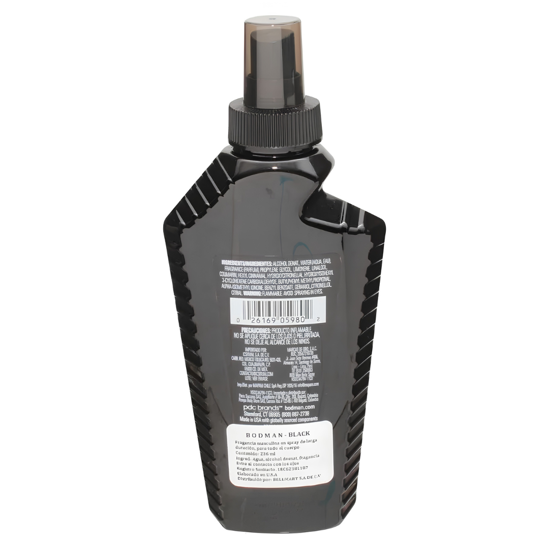 Bod Man Body Spray Black