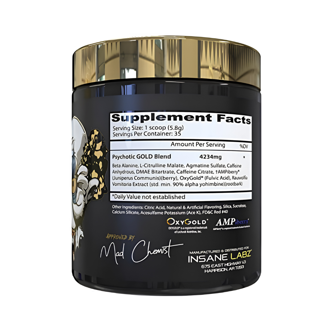 Psychotic Gold – 35 Servicios