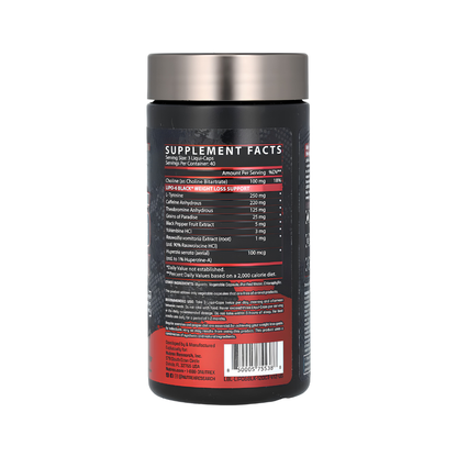 Lipo-6 Black – 40 Servicios