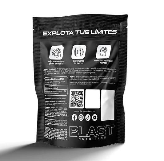 Creatina Monohidratada - 60 Servicios