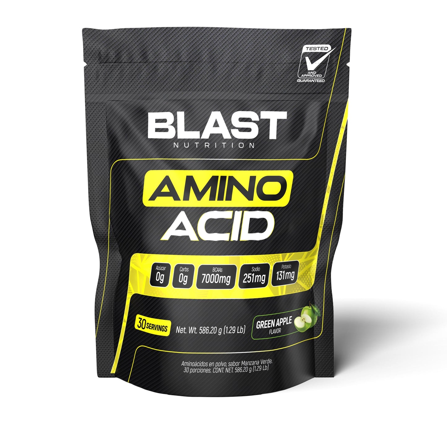 BCAA Green Apple -  30 Servicios