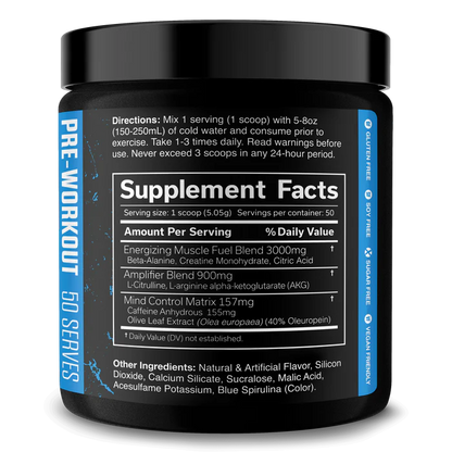 The Curse Pre Workout - 50 Servicios