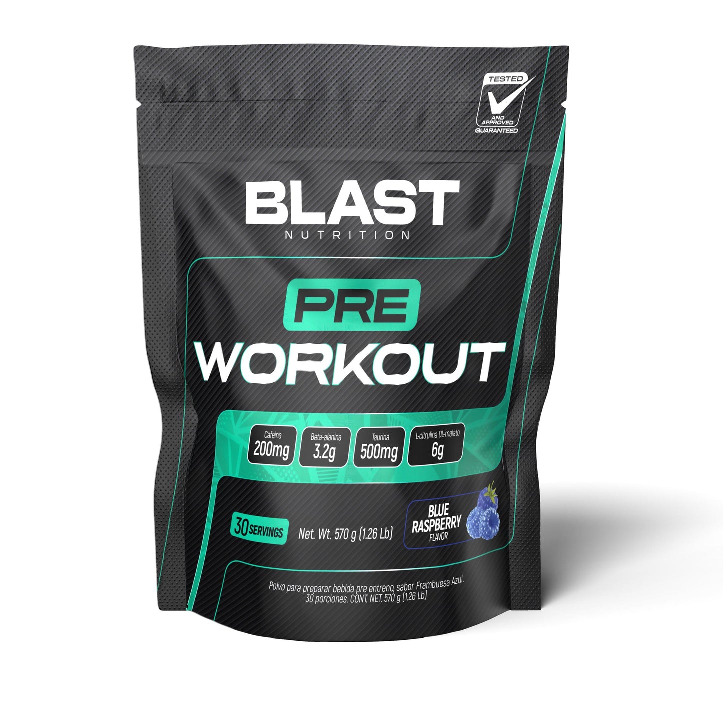 Pre Workout - 30 Servicios