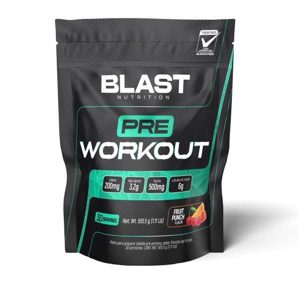 Pre Workout - 30 Servicios