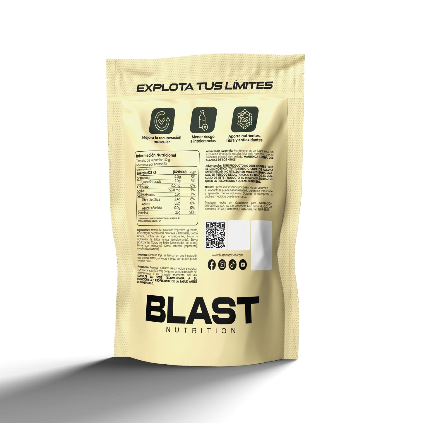 Vegan Protein - 30 Servicios