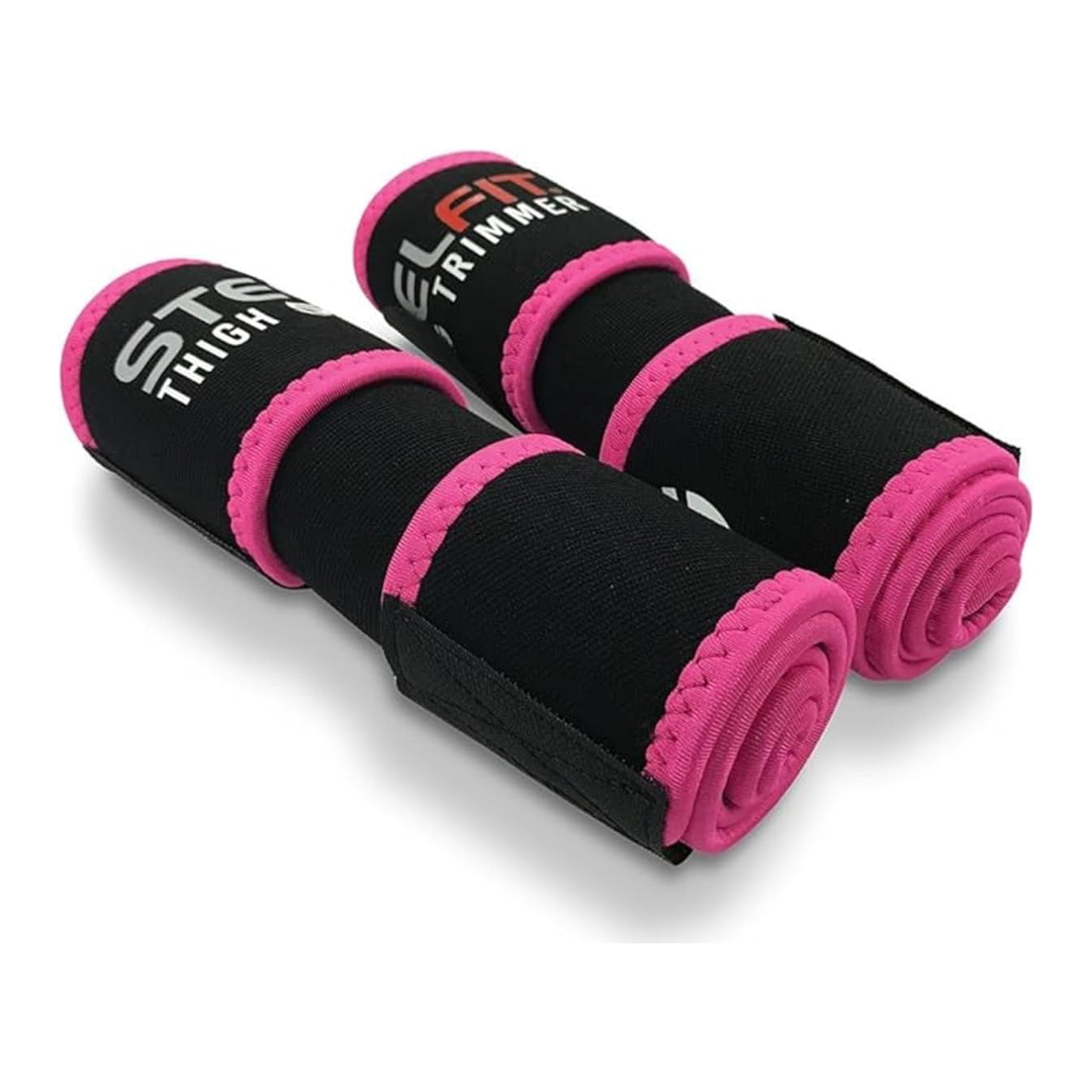 SteelFit PTAN Thigh Trimmer Set One Size Black/Pink