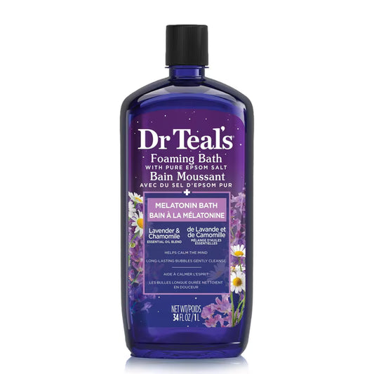 Foaming Bath with Pure Epsom Salt Sleep