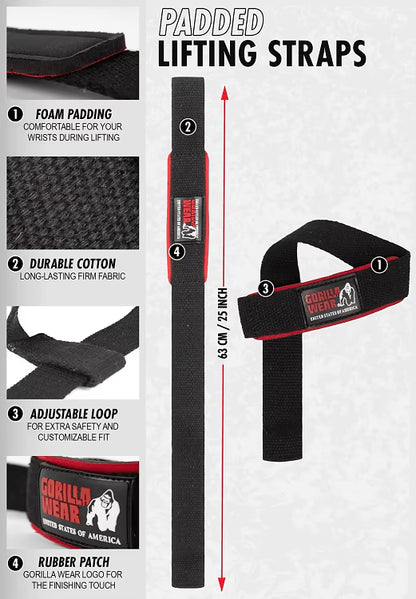 Padded Lifting Straps