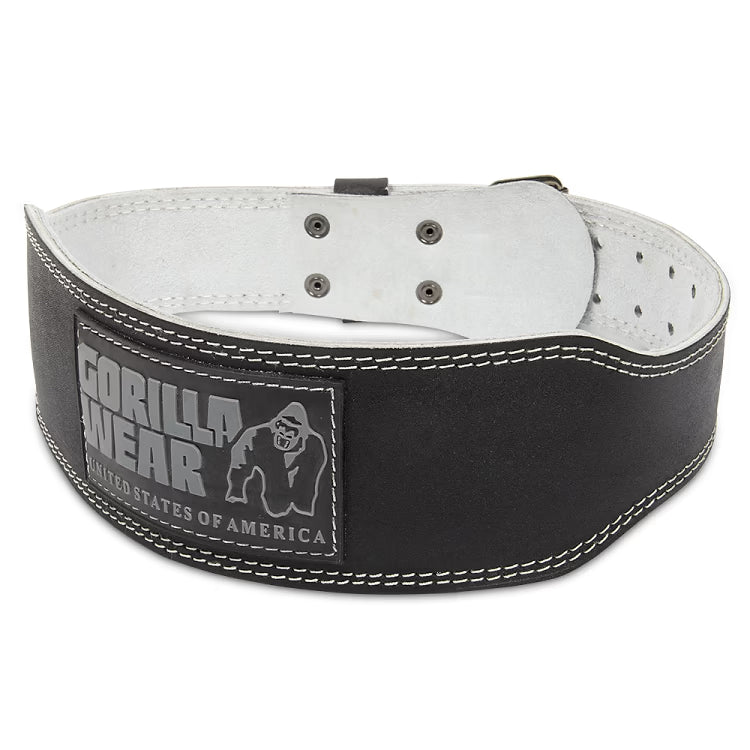 4 Inch Padded Leather Lifting Belt