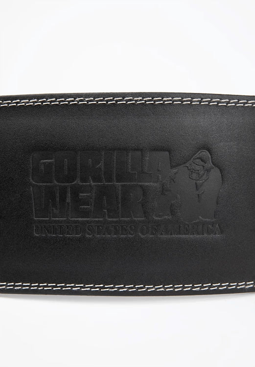 6 Inch Padded Leather Lifting Belt
