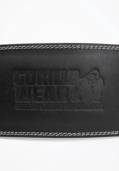 6 Inch Padded Leather Lifting Belt
