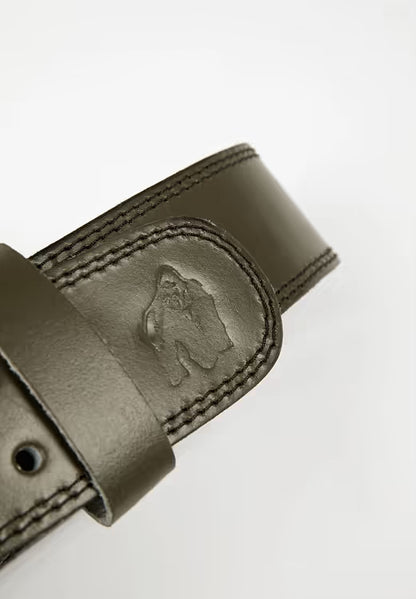 4 INCH PADDED LEATHER LIFTING BELT