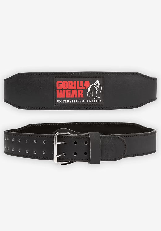4 Inch Padded Leather Lifting Belt