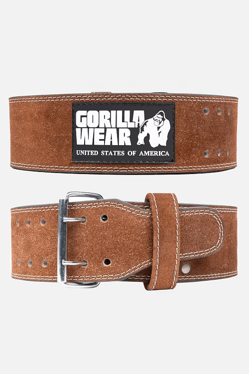 4 Inch Leather Lifting Belt